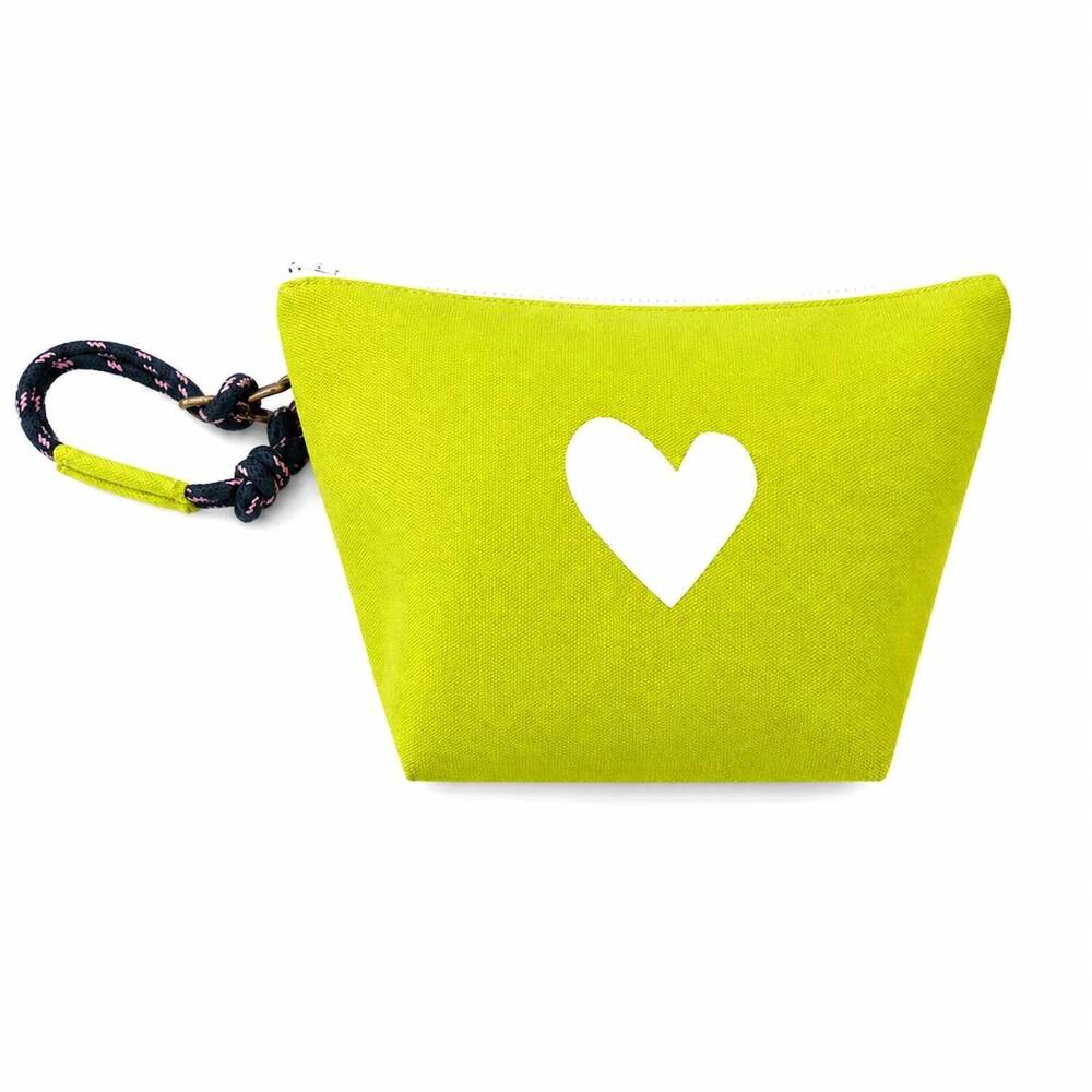 NEW KERRI ROSENTHAL women's imperfect heart wristlet in cactus